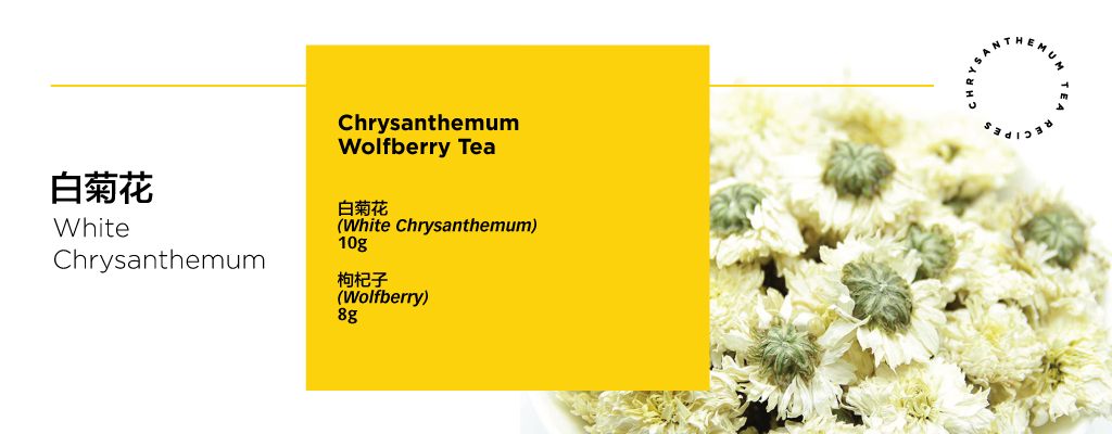 PULSE TCM Tea_Series White Chrysanthemum Tea, 白菊花, Bai Ju Hua