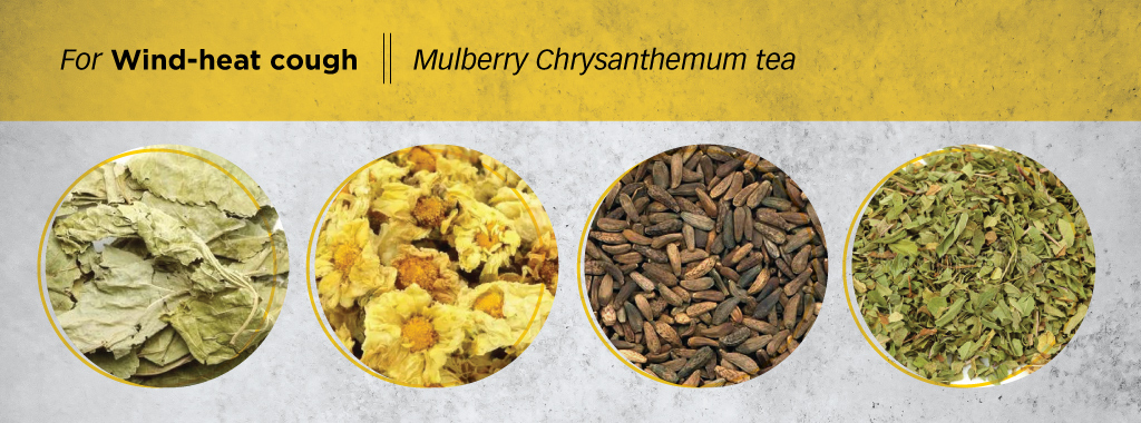 Mulberry and Chrysanthemum Tea (For Wind-Heat Cough)