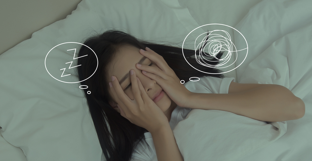 The link between insomnia and worrying